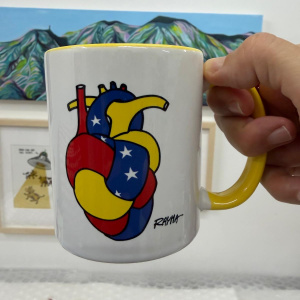 Taza Corazón de Venezuela