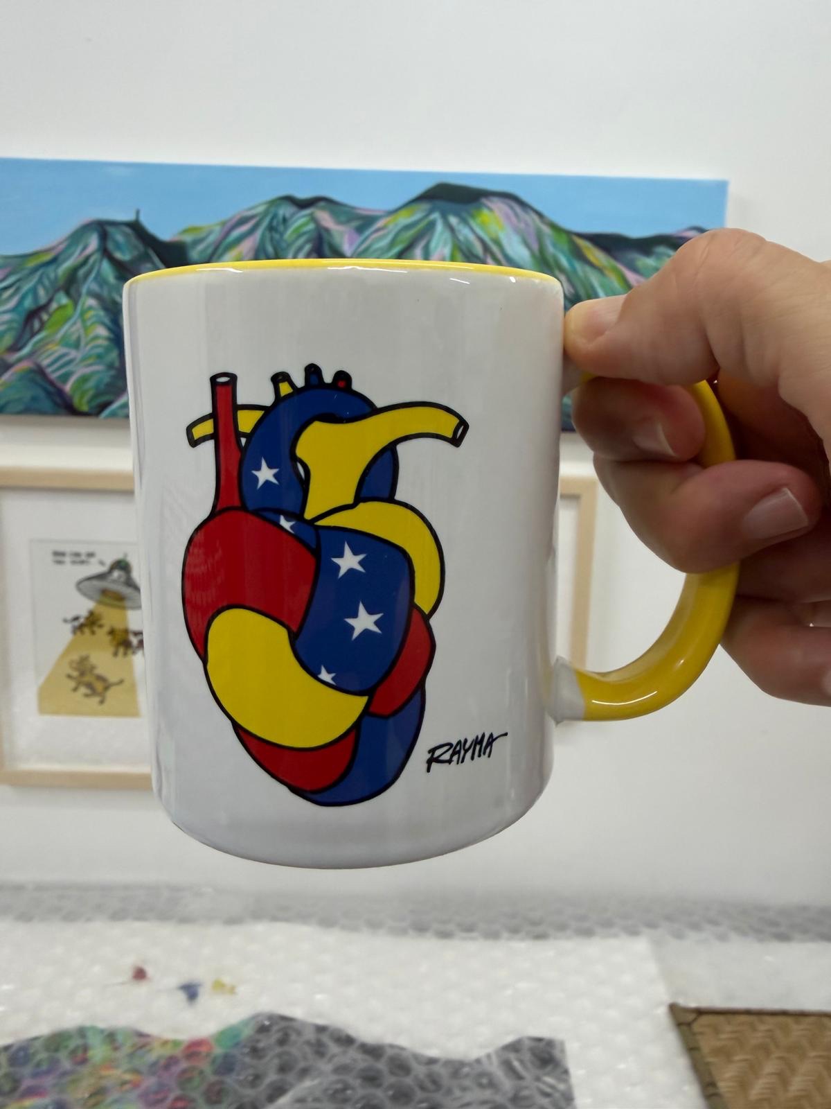 Taza Corazón de Venezuela