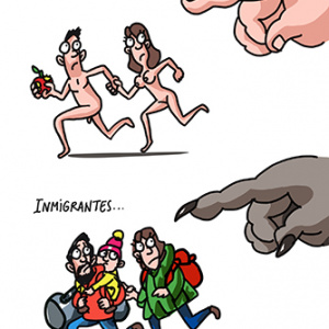 Inmigración #5 - Yo Inmigrante México - Adán y Eva