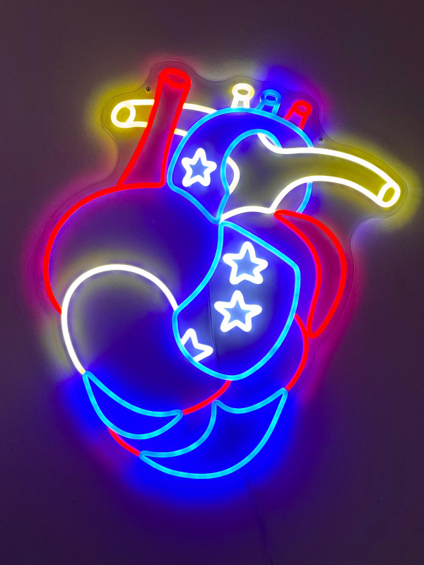 Corazón Neón