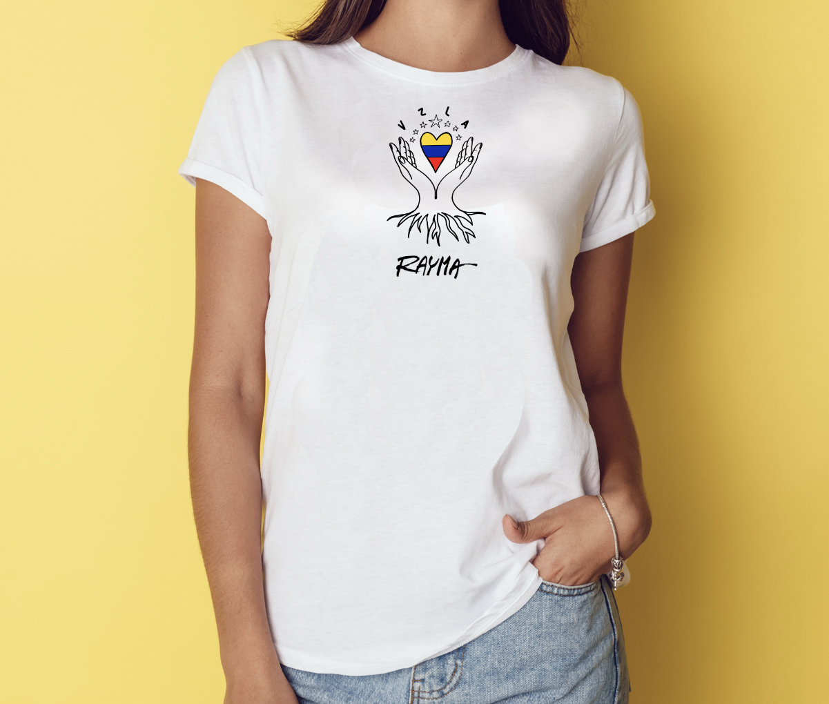 Franela Manos Venezuela - We Love Foundation