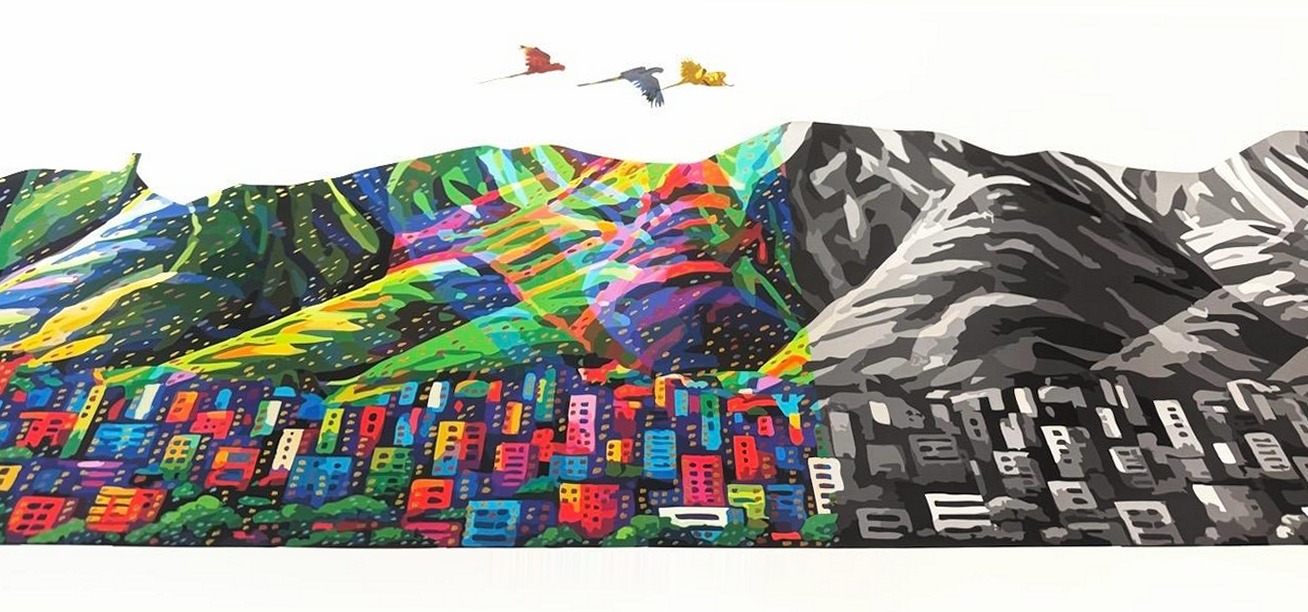 Ávila en Libertad, artwork by Rayma Suprani